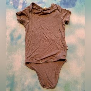 Kyte Baby NWOT grey newborn bamboo onesie